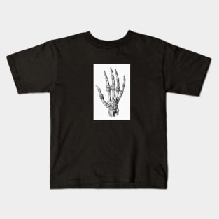 Skeleton Hand Kids T-Shirt